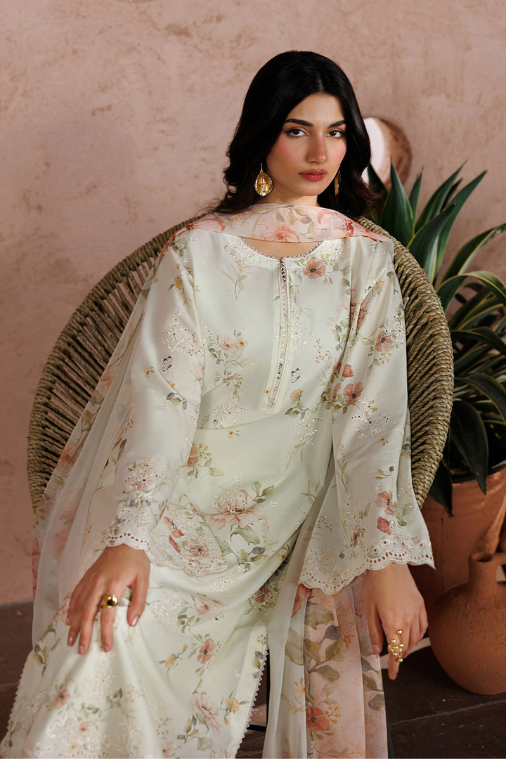 UE-708 Embroidered Lawn