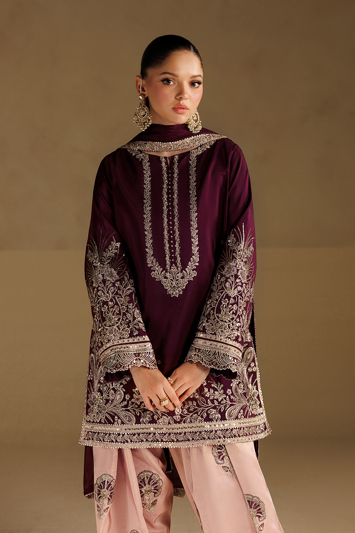 UE-733 Embroidered Ramen Silk