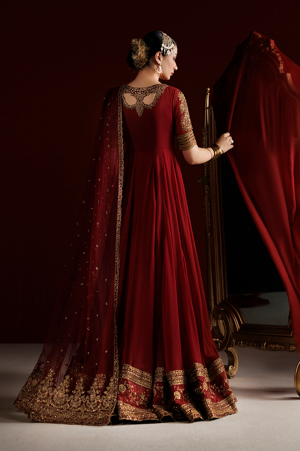 CC-111 Embroidered Chiffon