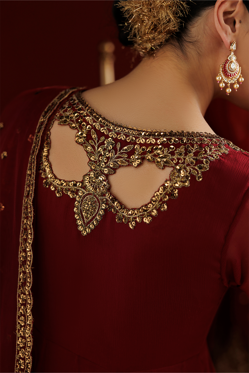 CC-111 Embroidered Chiffon