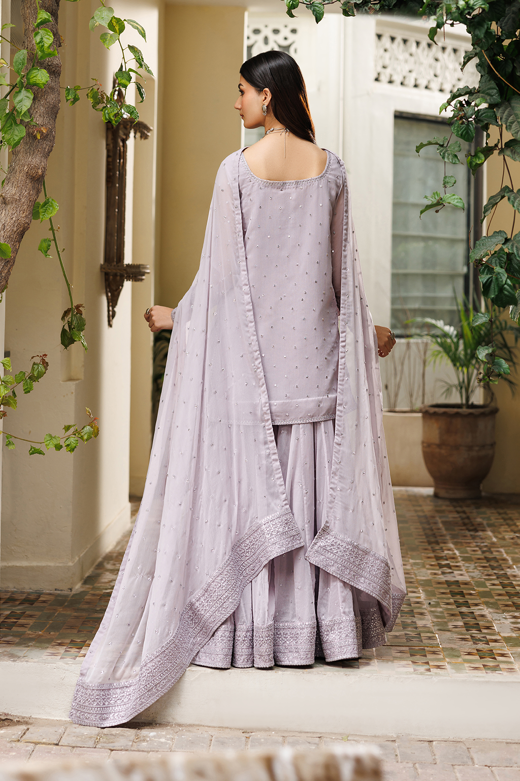 CC-100 Embroidered Chiffon