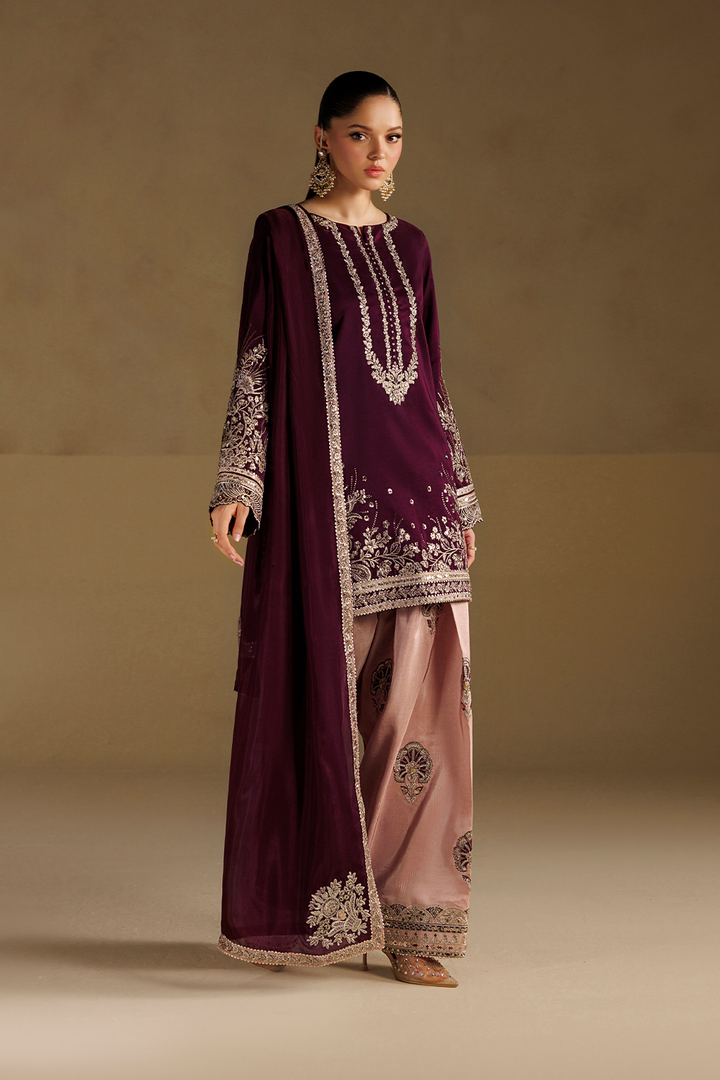UE-733 Embroidered Ramen Silk