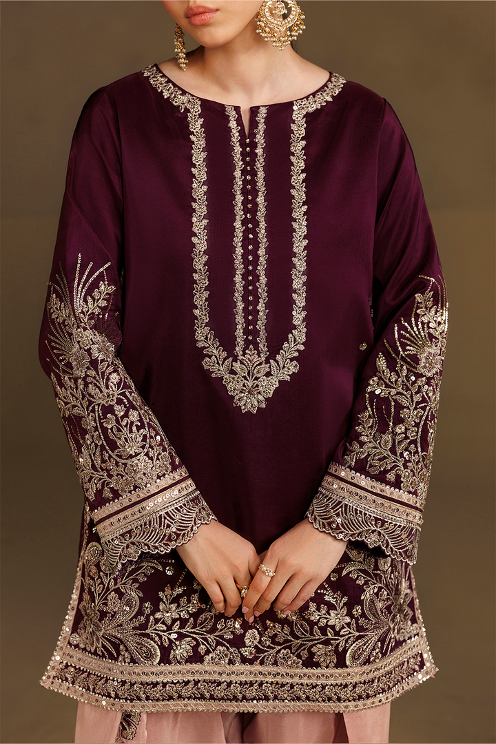 UE-733 Embroidered Ramen Silk