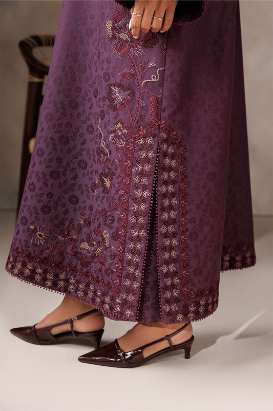 UE-740 Embroidered Viscose Jacquard