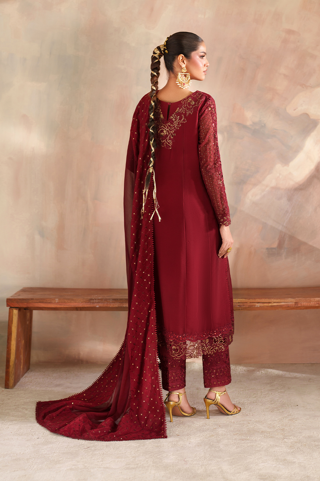 CC-83 Embroidered Chiffon