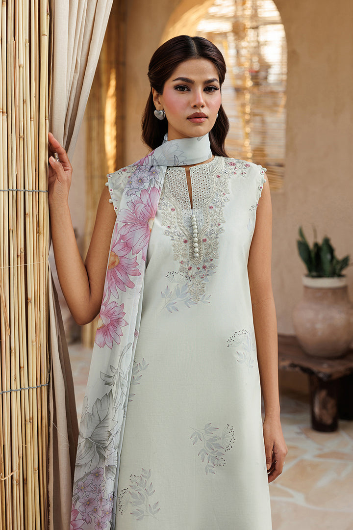 UE-676 Printed Lawn - Iznik