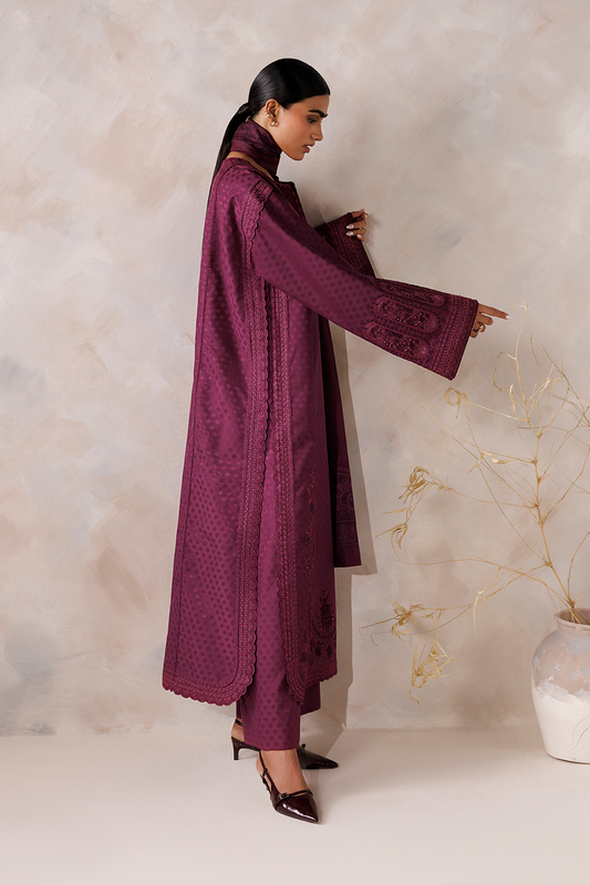 UE-747 Embroidered  Viscose Jacquard