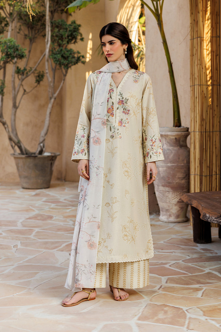 UE-669 Printed Lawn - Iznik