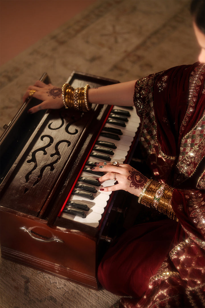 IV-56 Embroidered Velvet