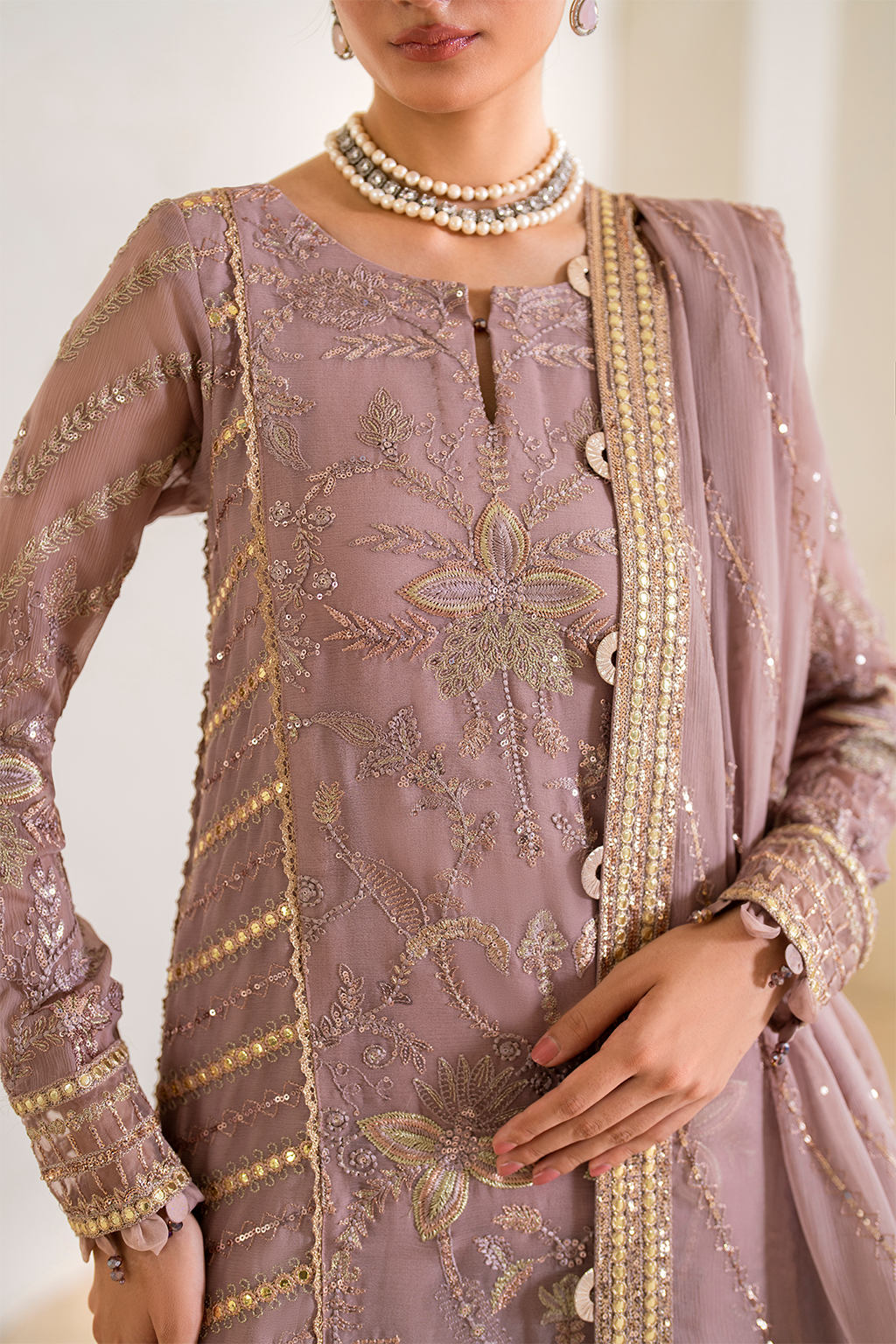 CC-48 Embroidered Chiffon