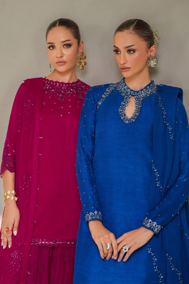 IP-338 Embroidered Rawsilk