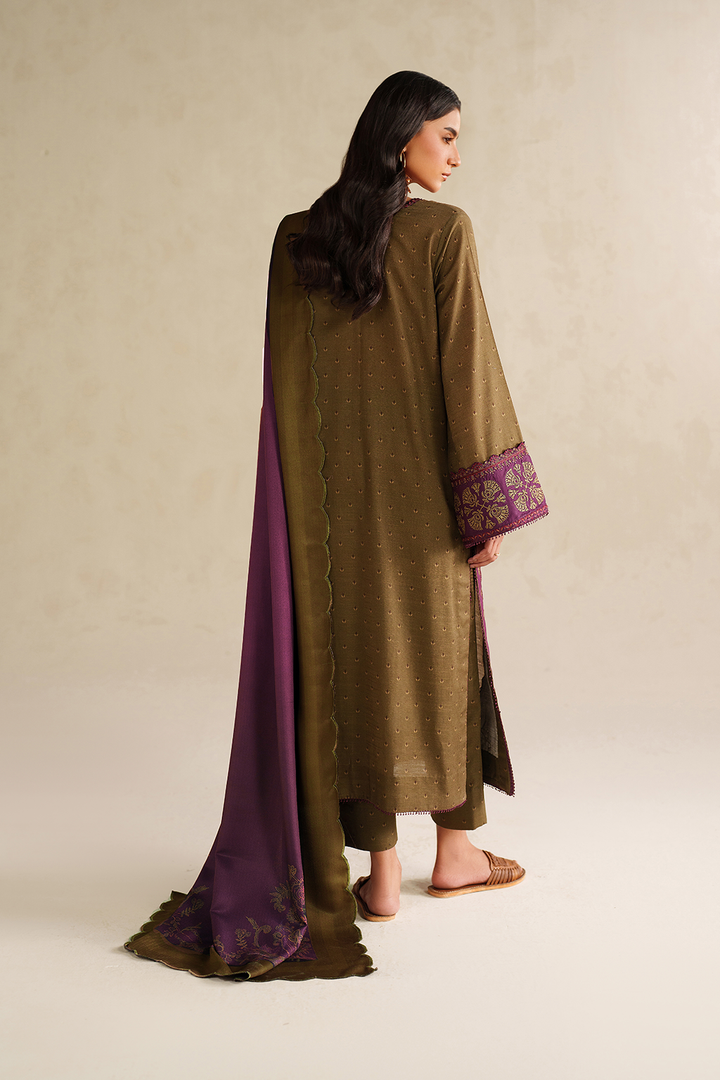 UE-573 Printed Khaddar