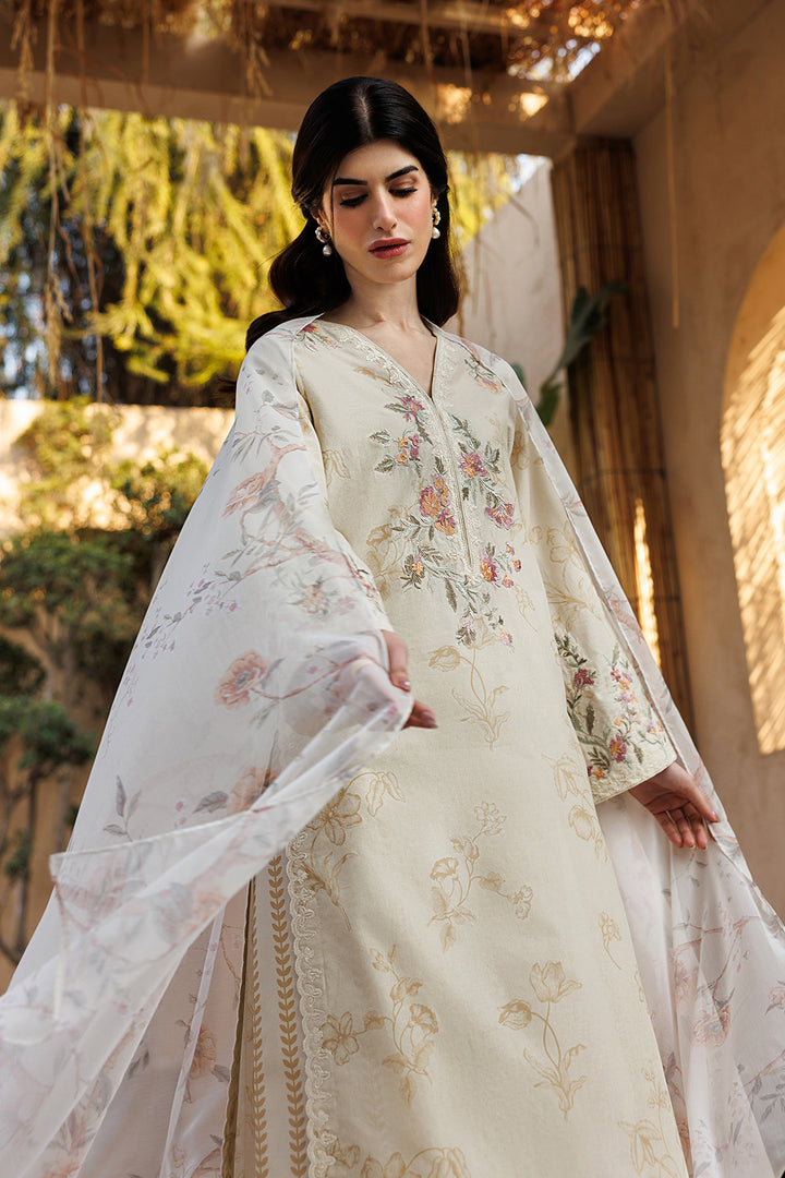 UE-669 Printed Lawn - Iznik