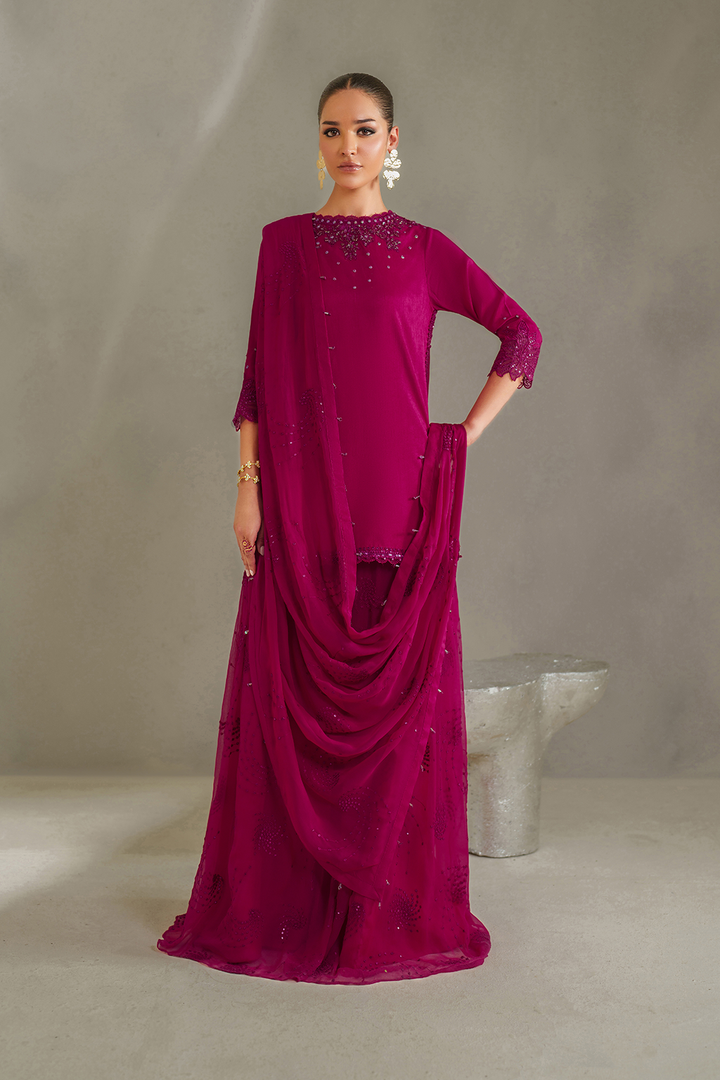 IP-338 Embroidered Rawsilk