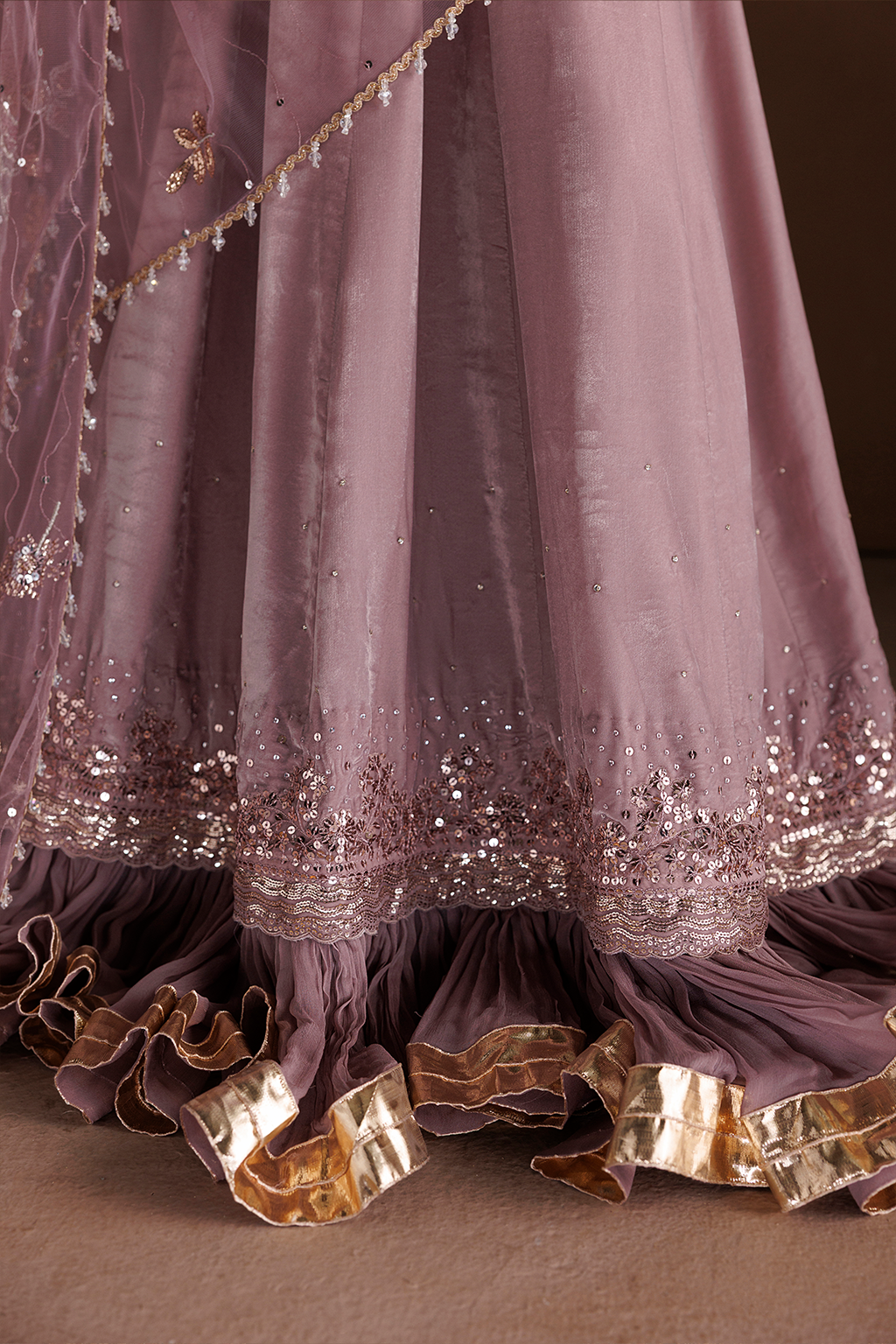 IV-82 Embroidered Velvet