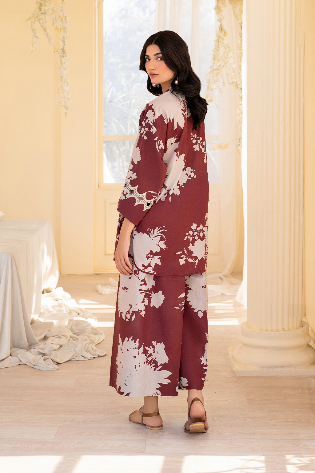 IP-301 Printed Lawn - Iznik