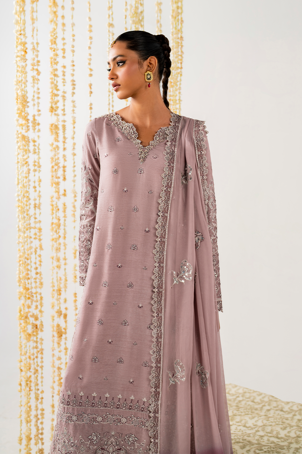 IRS-19 Embroidered Rawsilk