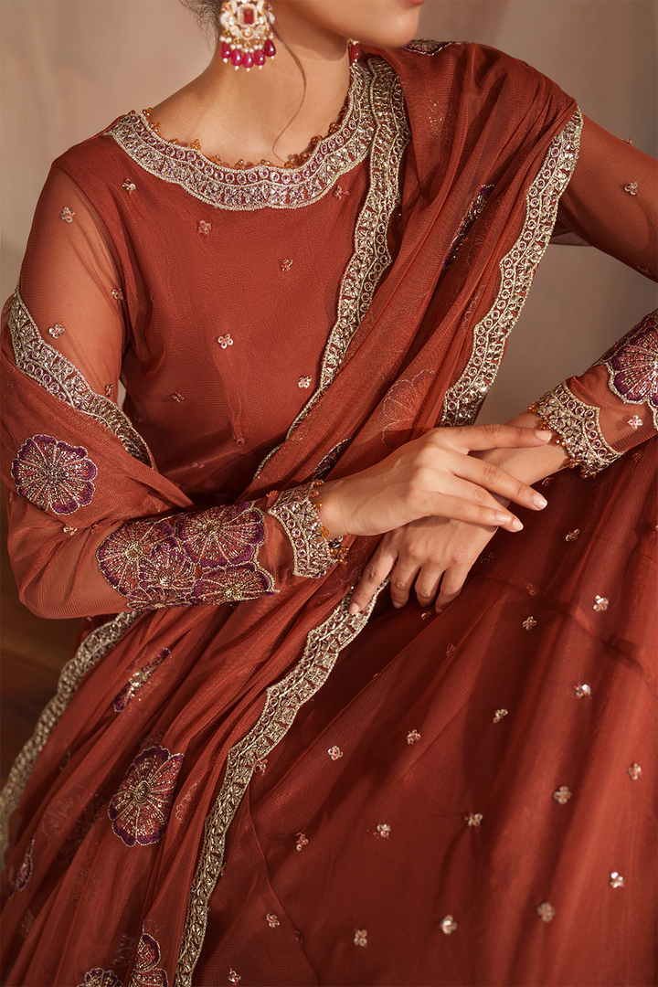 CC-78 Embroidered Net - Iznik