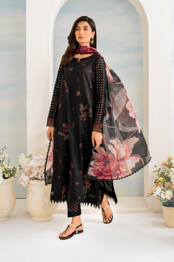 IGL-09 Embroidered Lawn - Iznik