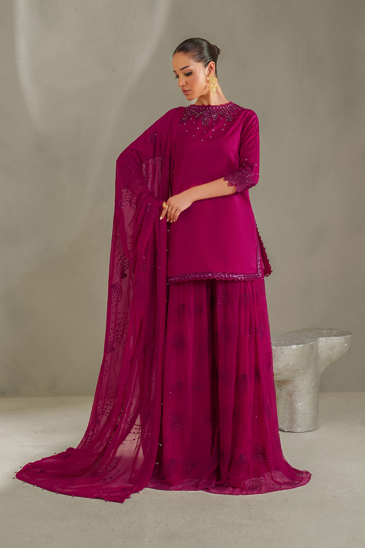 IP-338 Embroidered Rawsilk