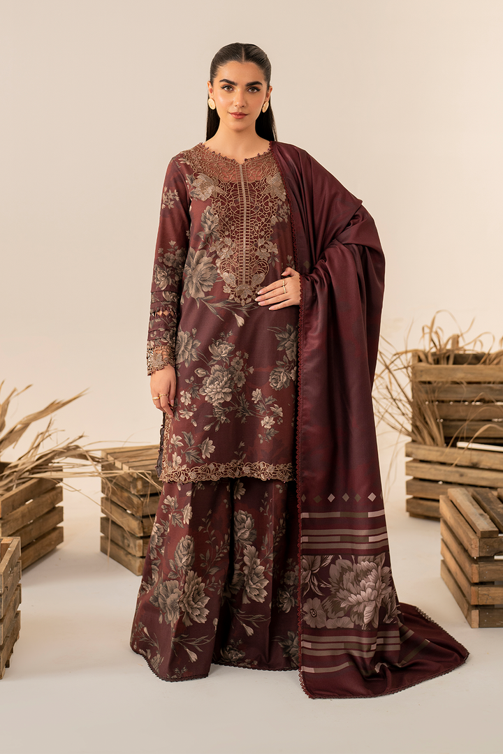 UE-350 Printed Khaddar - Iznik