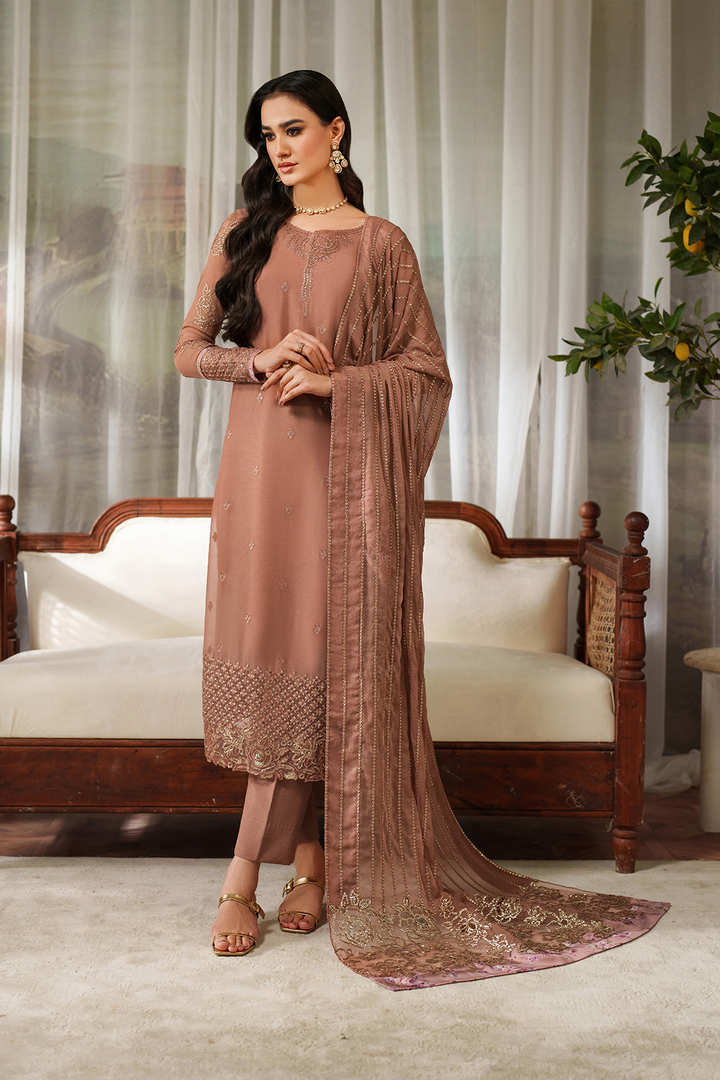 CC-87 Embroidered Chiffon