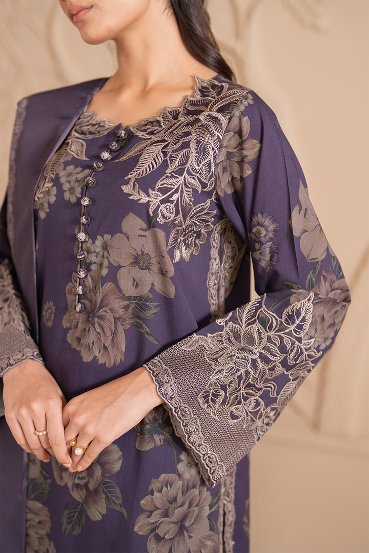 UE-338 Printed Viscose - Iznik