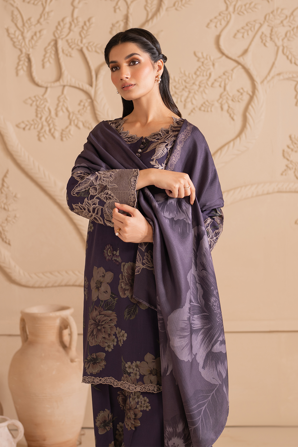 UE-338 Printed Viscose - Iznik