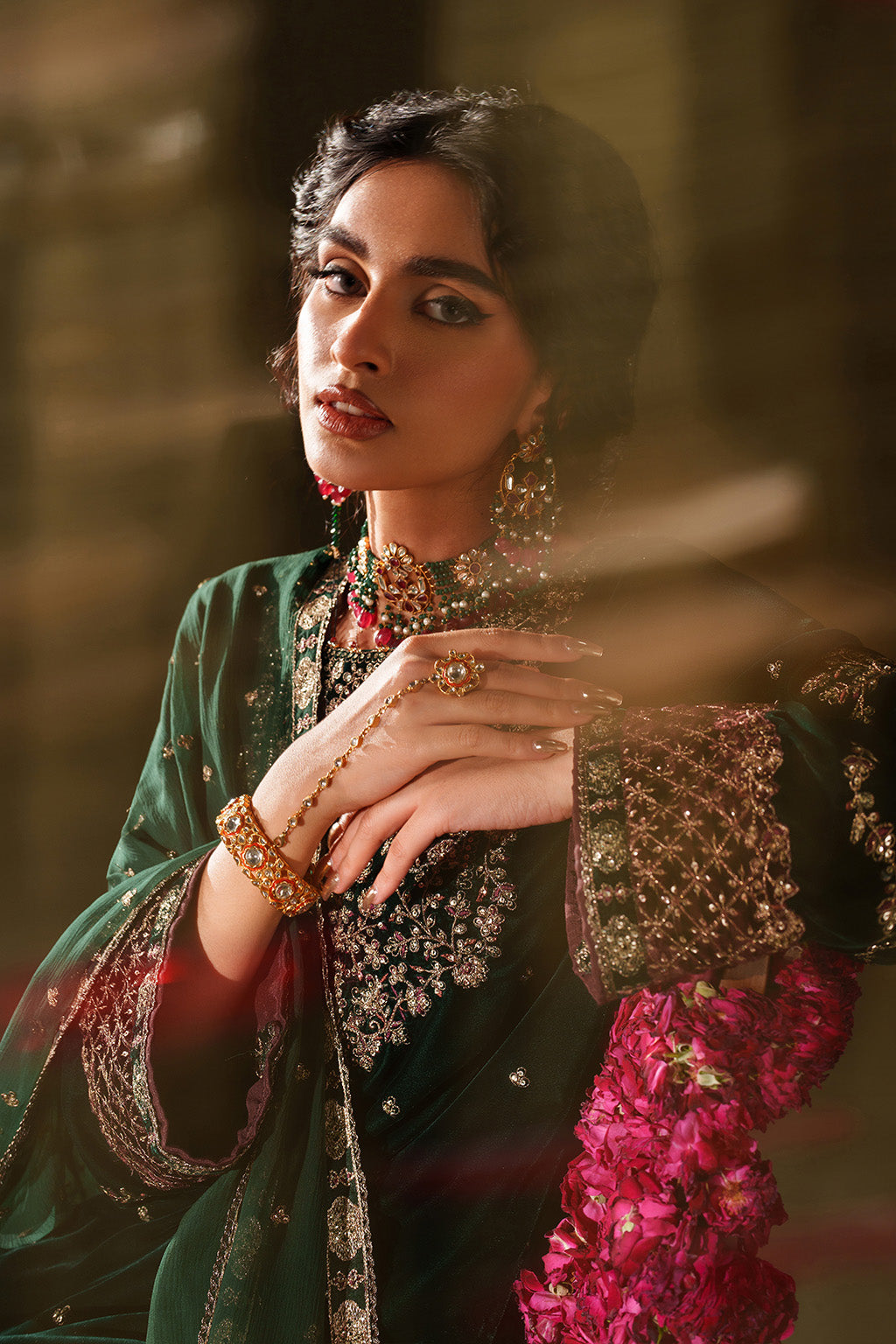 IV-69 Embroidered Velvet