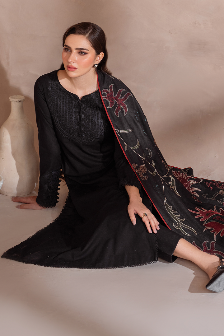 UE-364 Embroidered Khaddar