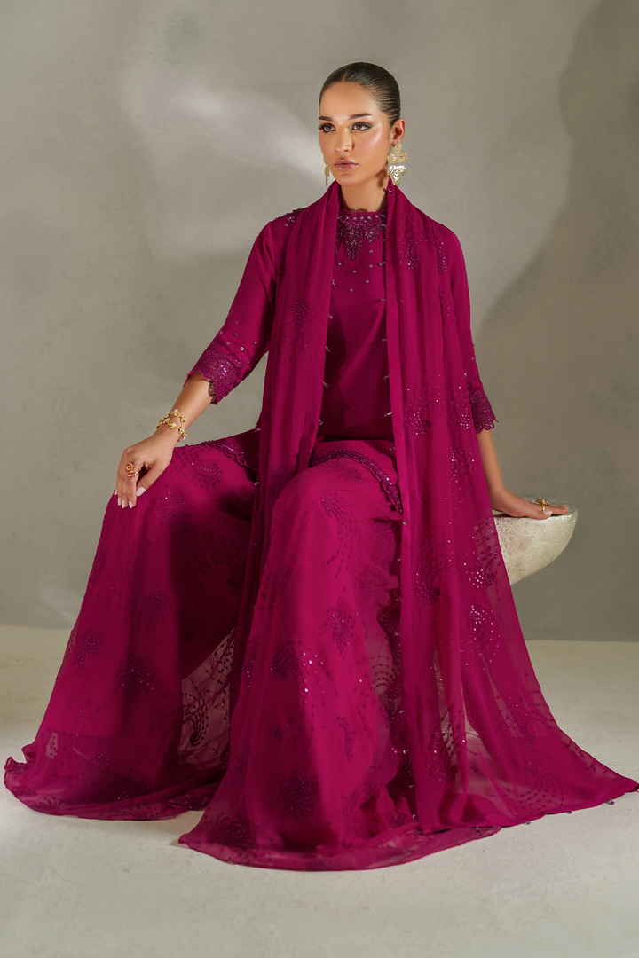 IP-338 Embroidered Rawsilk