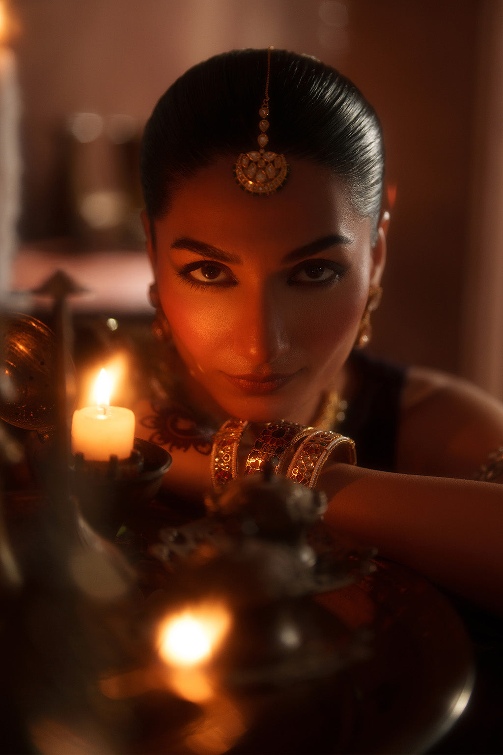 IV-63 Embroidered Velvet