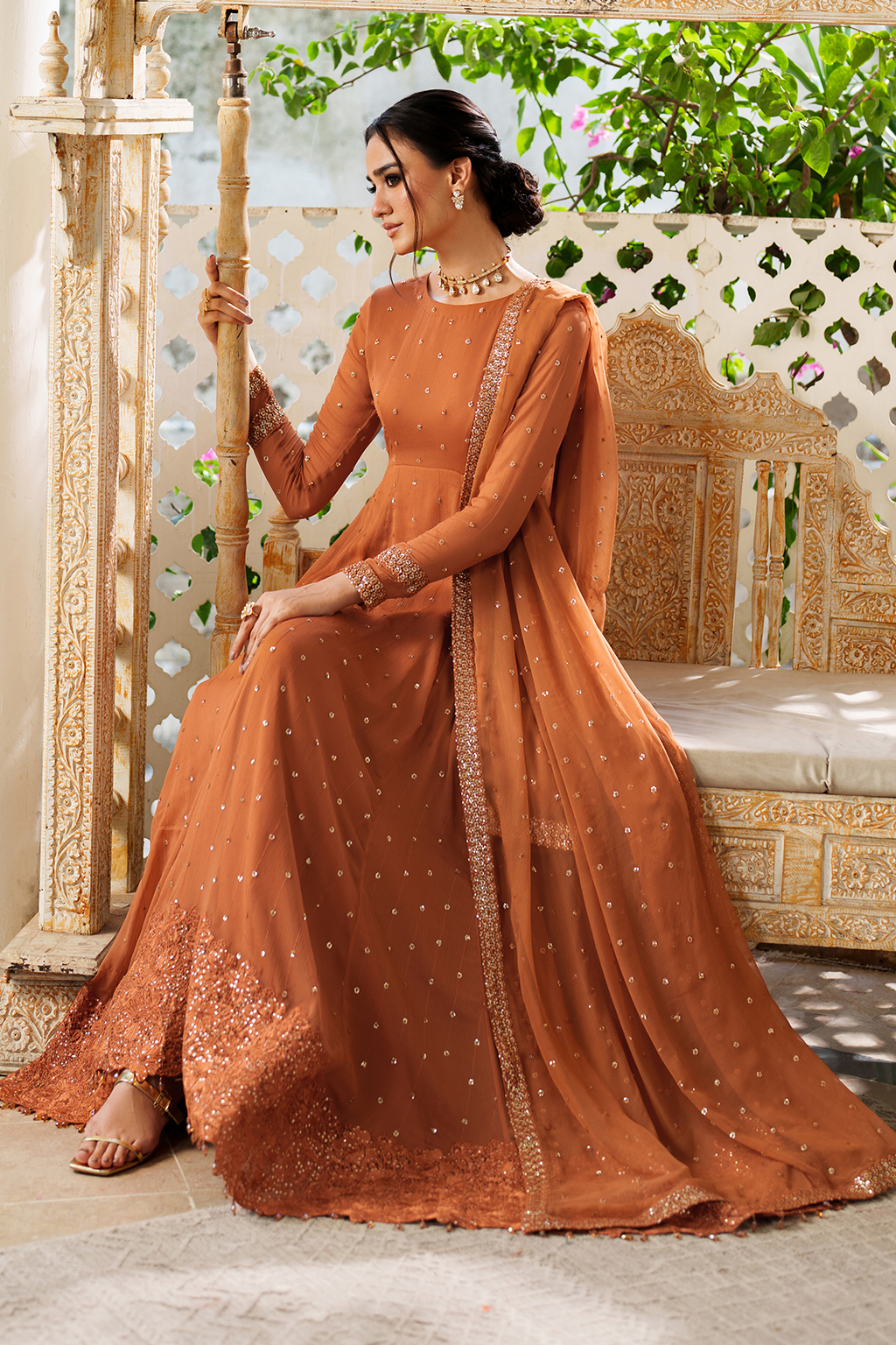 CC-88 Embroidered Chiffon