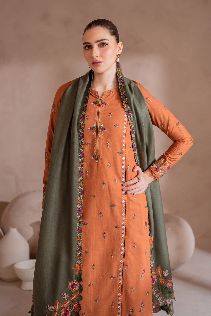 UE-367 Embroidered Khaddar