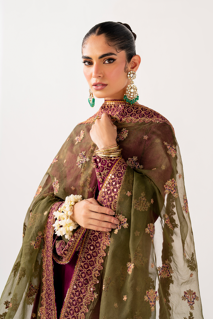 IRS-16 Embroidered Rawsilk