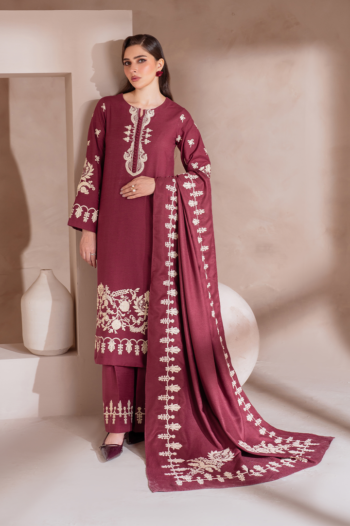 UE-362 Embroidered Khaddar