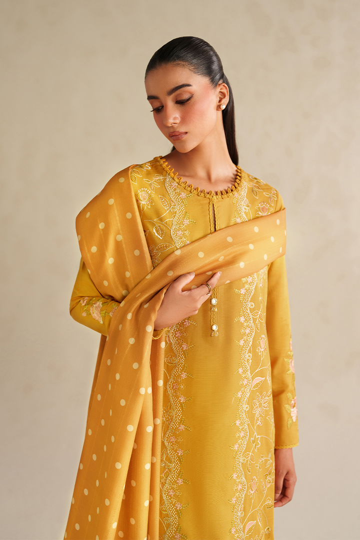 UE-575 Embroidered Khaddar