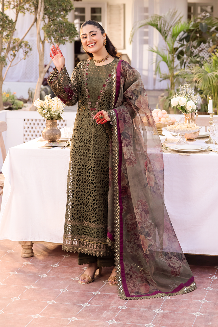 NKG-10  Embroidered Lawn