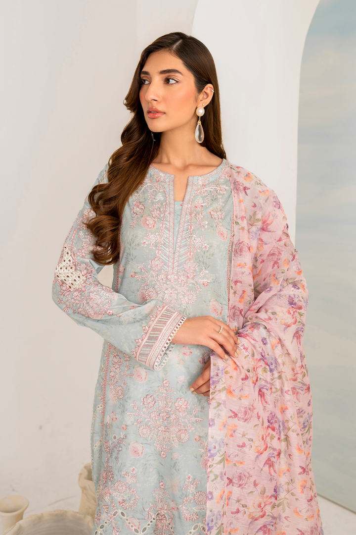 IGL-01 Embroidered Lawn