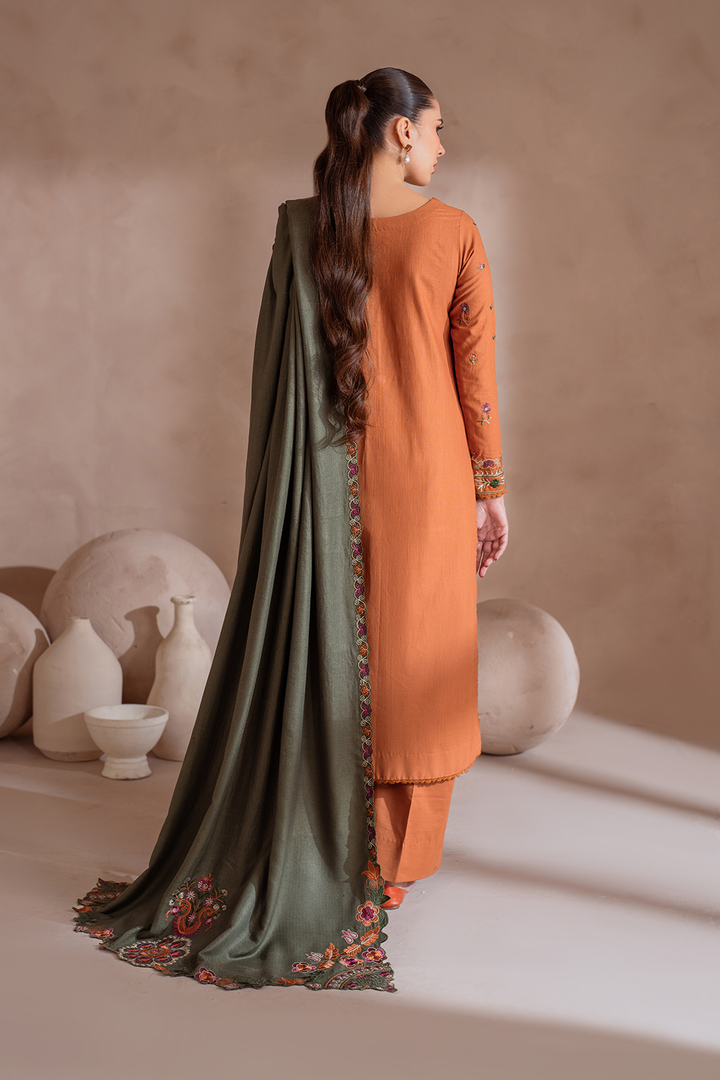 UE-367 Embroidered Khaddar