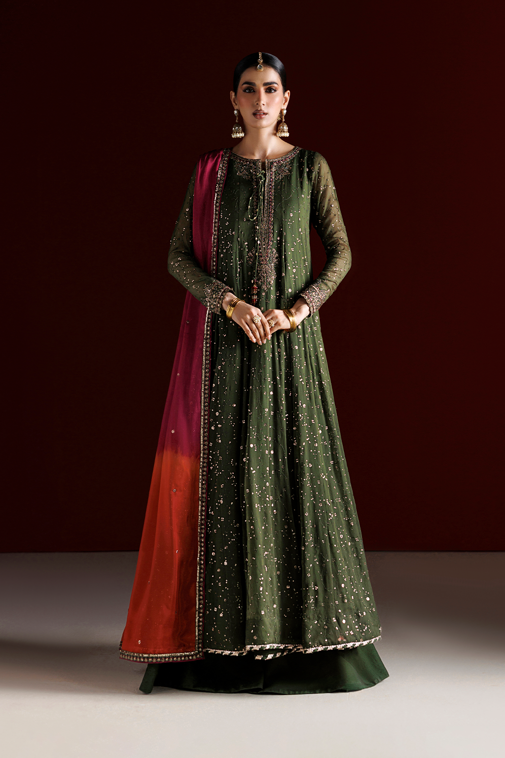 CC-105 Embroidered Chiffon