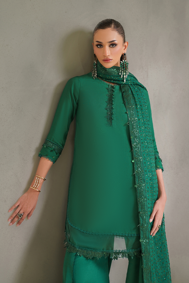 IP-337 Embroidered Rawsilk