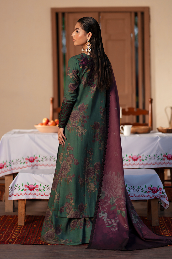 IPK-08 Embroidered Slub Khaddar