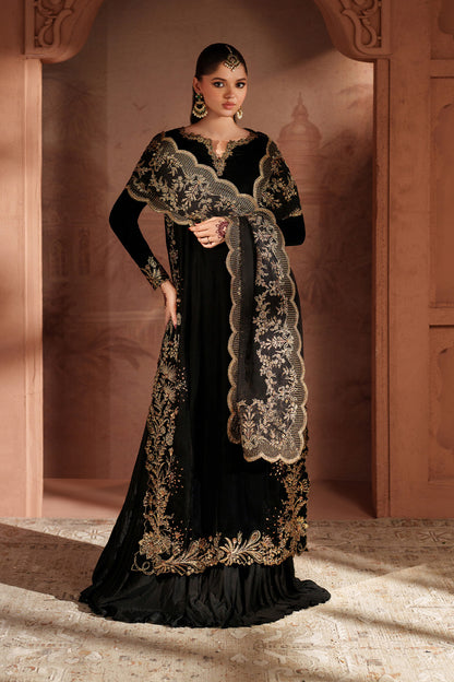 IV-62 Embroidered Velvet