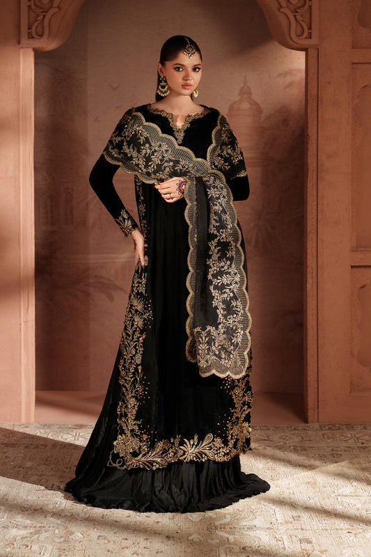 IV-62 Embroidered Velvet