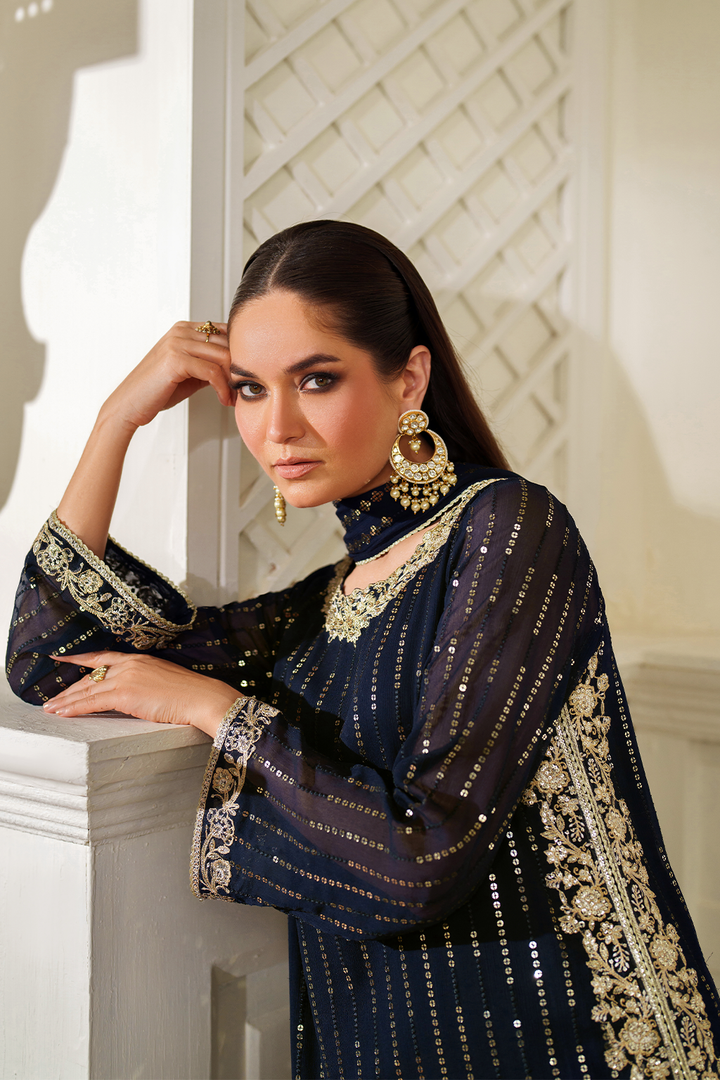 CC-89 Embroidered Chiffon