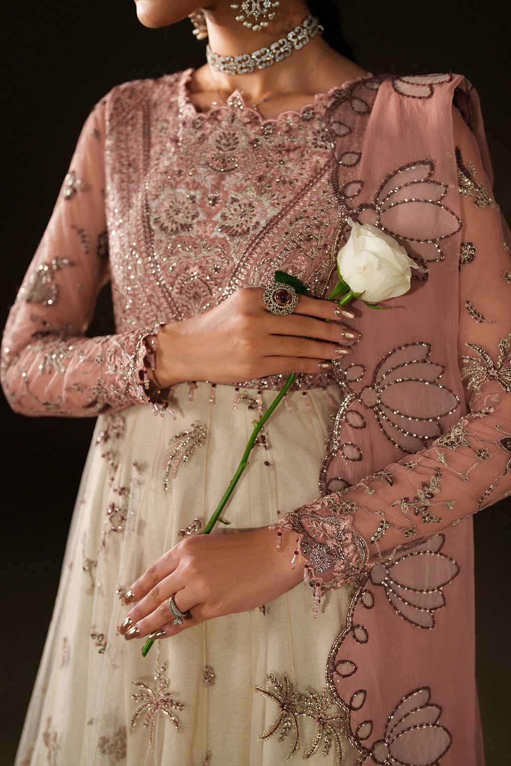 IV-78  Embroidered Velvet