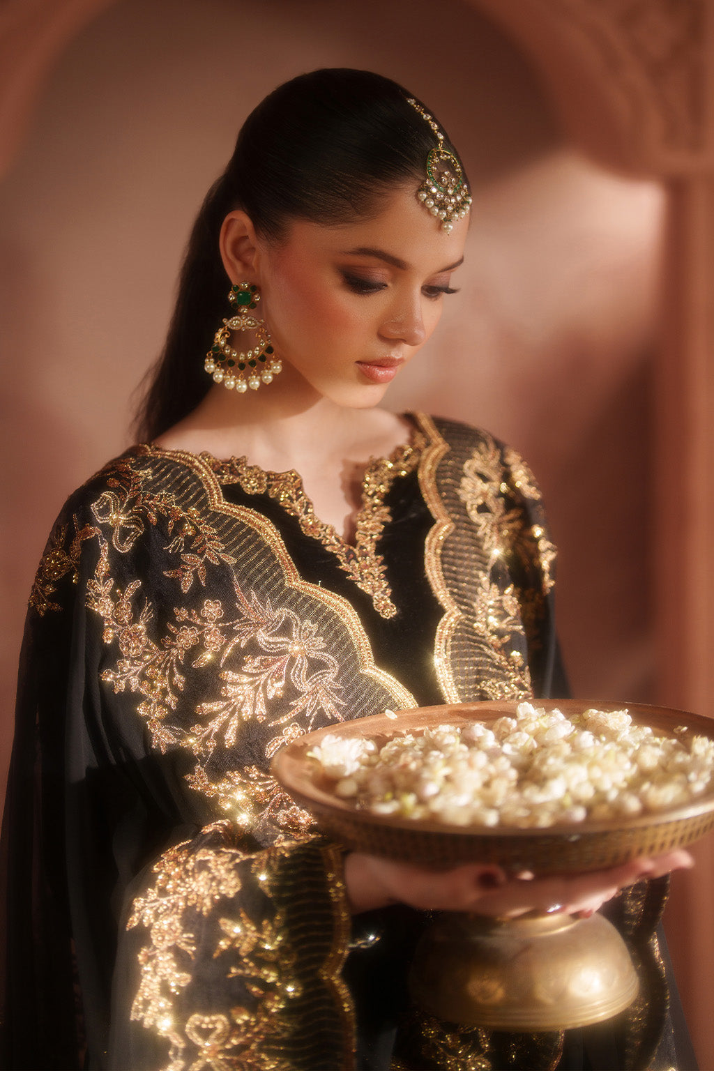 IV-62 Embroidered Velvet