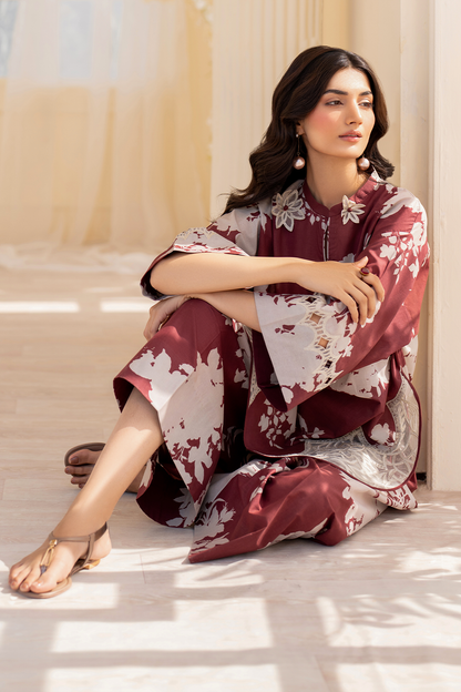 IP-301 Printed Lawn - Iznik