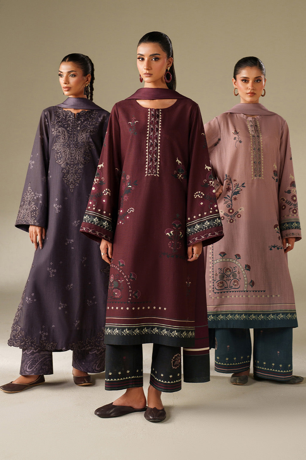 UE-569 Printed Khaddar